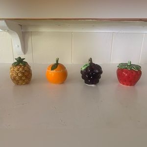 Ceramic Mini Fruit Jars